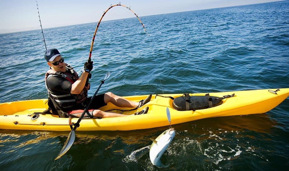 sit on vs sit in kayak fishing