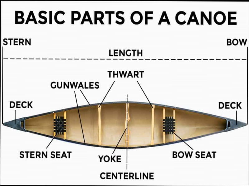 Basic Parts Of A Canoe
